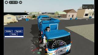 ACX ZR on Trash 1545 on Roblox refusetruck autocar mcneilus roblox [upl. by Jeddy]