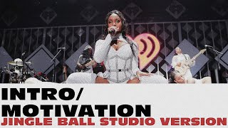 Normani  IntroMotivation Jingle Ball Studio Version Collab Dan Jauregui [upl. by Neyut481]