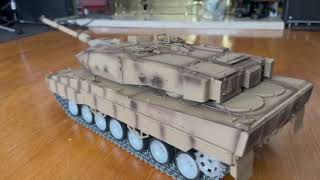 TONGDE 116 RC GERMAN LEOPARD 2A7 TANK  UNBOXING [upl. by Eyaj]