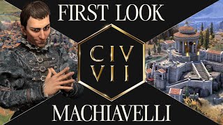 First Look Machiavelli  Civilization VII [upl. by Ogirdor]