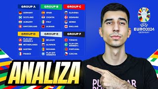 ANALIZA GRUPA ZA EURO 2024 [upl. by Buller]