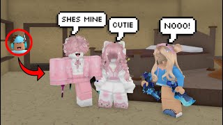 Matching With EGIRLS In Front Of My GIRLFRIEND Murder Mystery 2 [upl. by Nnahtebazile]