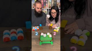 Heap O Sheep Is A Game Of Catapulting Sheep To Score Points boardgames couple [upl. by Ludie]