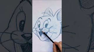 Drawing Jerry from Tom amp Jerry shorts diy art [upl. by Etnuahc]