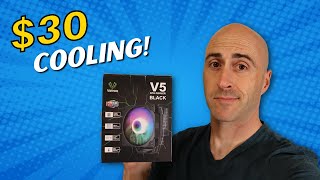 Cheapest LGA 1700 Cooler  Vetroo V5 CPU Cooler Review [upl. by Dric]