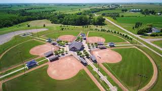 Oskaloosa Iowa Birds Eye View [upl. by Parthen]