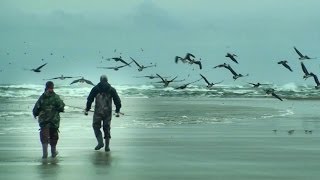 NC SURF FISHING in the rain Catching tons of redfish CAPE LOOKOUT [upl. by Demakis]