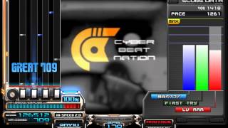 IIDX 4th style  JIVE INTO THE NIGHT SPA Autoplay [upl. by Anaugahs]