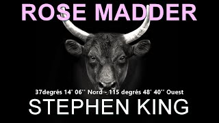 ROSE MADDER de STEPHEN KING Livre audio en Francais LU PAR VL [upl. by Atnahsa]