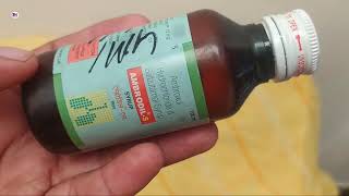 Ambrodil s Syrup for Cough  Ambroxol hydrochloride amp Salbutamol Syrup  Ambroxol s Syrup review [upl. by Arlyn917]