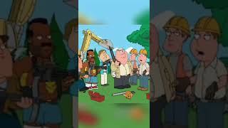 Peter tries to throw out the construction workers 🤣🤣  Family Guy [upl. by Melas]