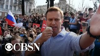 Russian opposition leader Alexey Navalny sentenced to prison over alleged probation violation [upl. by Rosenquist]