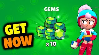 ✅️ WORKING 🔴 How To Collect Free Gems in Brawl Stars [upl. by Ulphiah]