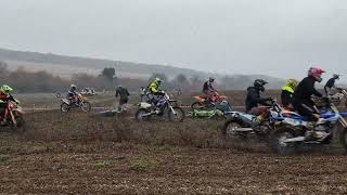 Motorcycle Enduro England 2023 Boxing Day Witley Club [upl. by Nevada]