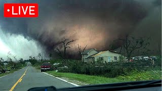 The MOST INSANE Live Storm Chasing Moments of 2023 [upl. by Docilla]