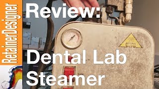 Review Dental Lab Steamer  Reliable 5000 Steam Cleaner [upl. by Eppesiug]