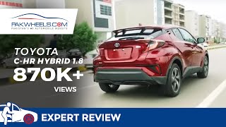 Toyota CHR 2019 Hybrid  Expert Review Price Specs amp Features  PakWheels [upl. by Hally]