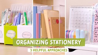 How to Organize Pens and Stationery 3 Organization Ideas that Actually Work [upl. by Attirb12]