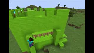 Quick Green Screen Set in Minecraft 2024 [upl. by Jedd]