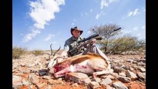 Springbok hunt at Thuru Lodge South Africa [upl. by Akvir]