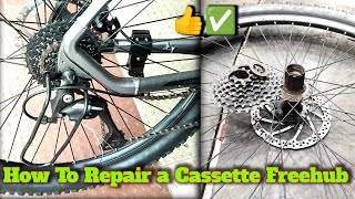 How To Repair Cassette freehub 🥰 youtube viralvideo video [upl. by Osy397]