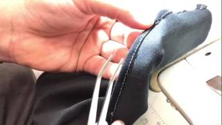 Tutorial On Using The High Shank Ball Hemming Foot 490358 [upl. by Fuhrman180]