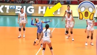 LIBERO SPIKE  Best Volleyball Libero Actions HD [upl. by Seyler]