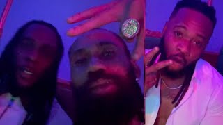 Phyno New AlbumquotFULL TIME JOBquotListening Party With Burnaboy and Flavor [upl. by Gladi]