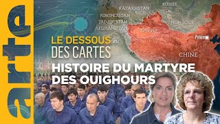 Ouïghours  histoire d’un peuple martyrisé  Une Leçon de géopolitique du Dessous des cartes  ARTE [upl. by Nylrebma353]