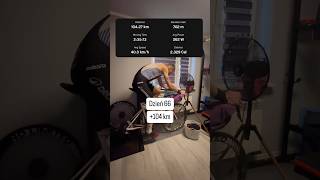 Dzień 66😎 kolejne interwały 12 min na 500w do HR max😎 roadbike cycling zwift wahookickrcore [upl. by Mauldon]