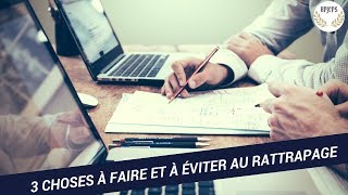 Rattrapage BPJEPS  les 3 choses à faire et à éviter [upl. by Ylro97]