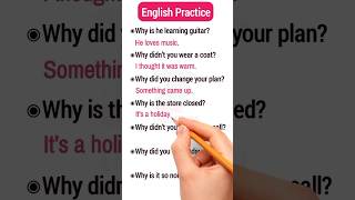 Speaking English questions and answers🔥👩‍🎓📚esl english education shorts [upl. by Yorztif]