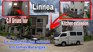 Extension kitchen ng Linnea at update CR Lemoubreza San antonio Sto tomas Batangas EP509 [upl. by Aivekal]