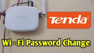 Tenda Wifi Password Change  Wifi Ka Password Kaise Change Kare Tenda [upl. by Sams288]