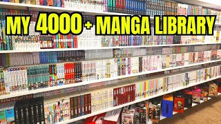 Unveiling My Massive Manga Library  4000 Manga Collection Tour [upl. by Adnocahs775]