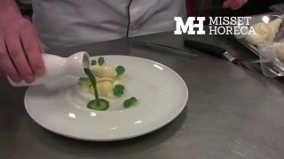 Dessert met zoete groente van chef Wouter Kik [upl. by Assirk]