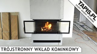 KWLINE E 1000 3D BLACK MONTAŻ SZCZECIN  KOMINKI  TAPISPL [upl. by Airoled]