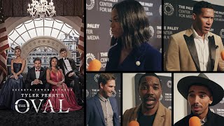 Interviews w The Cast of Tyler Perry’s The Oval [upl. by Boulanger644]