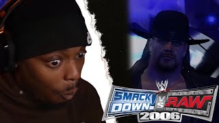 Fighting The Undertaker In a Buried Alive Match  Smackdown Vs Raw 2006 Season Mode [upl. by Darcie]