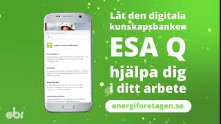 ESA Q  digital kunskapsbank om elsäkerhet [upl. by Uolymme]