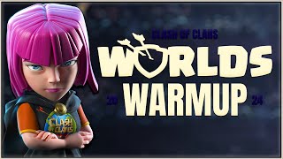 WORLDS CHAMPIONSHIP WARMUP  GROUP STAGE  Clash of Clans [upl. by Elorac456]