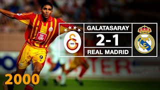 19992000 Super Cup Final Galatasaray  Real Madrid [upl. by Mccormick]