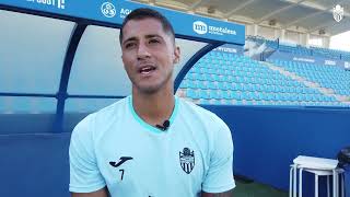 Atlético Baleares  Entrevista Hugo Rodríguez [upl. by Aitropal]