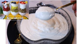 How to make Thick Greek Yoghurt [upl. by Abehshtab751]