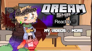 ‧₊˚🖇️✩  DSMP react to my videos  more DSMP  AU    Meme  ₊˚🎧⊹♡ [upl. by Skoorb]