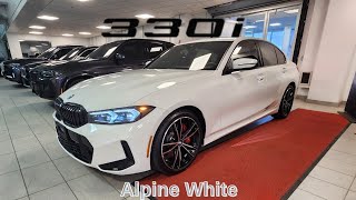 NEW ARRIVAL 2023 BMW 330i xDrive Alpine White M Sport [upl. by Enilemme]