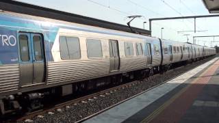 Trains at Cardinia Road  Melbourne Transport [upl. by Carlson]