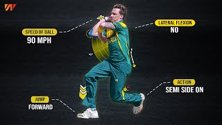 Dale Steyn Bowling Action analysis [upl. by Onairot]