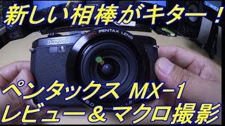 PENTAX MX1 レビュー～１ｃｍマクロ [upl. by Jeddy]