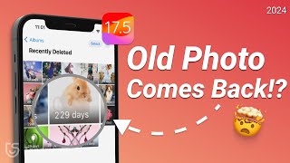 iOS 175 Bug  Deleted Photos Reappearing Old Photos Comes Back Heres What to do [upl. by Nevai]